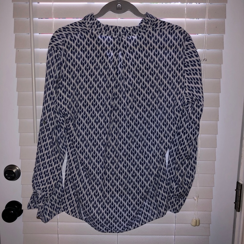 Cedar Tree Patterned Button Down - Picture 2 of 4